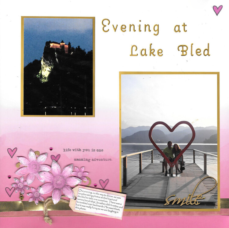 Evening at Lake Bled