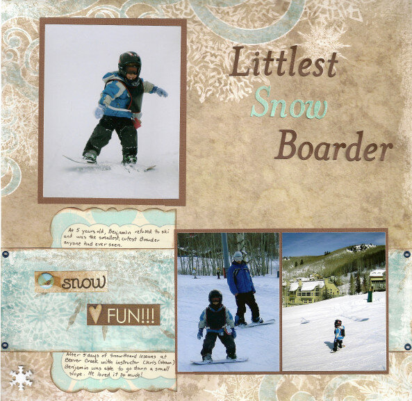 Littlest Snow Boarder