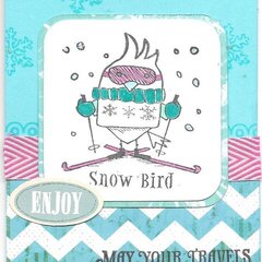 Snow Bird Card