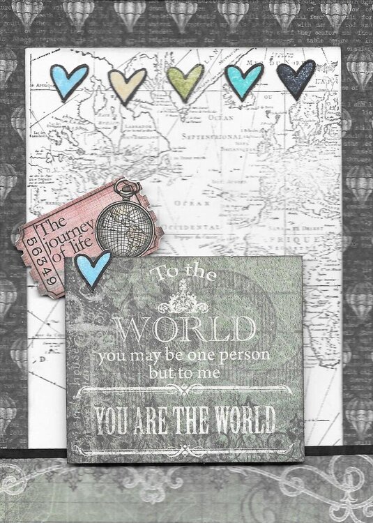 You are the World card