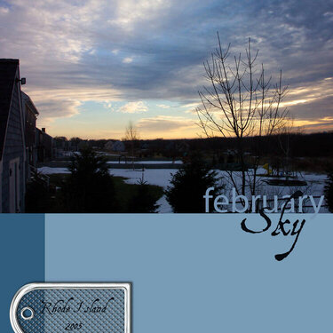February Sky