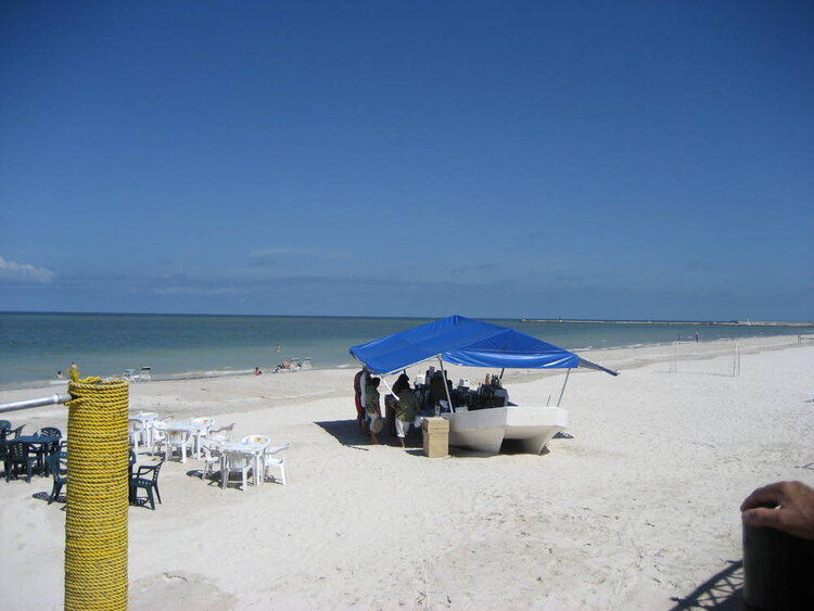 White sand - Progreso Mexico