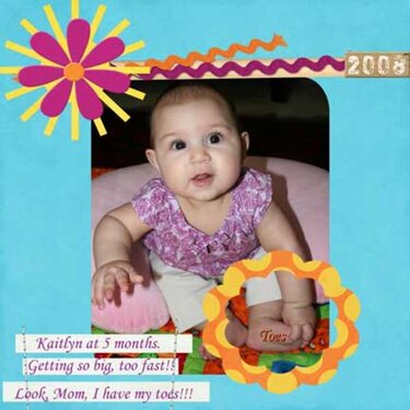 Kaitlyn at 5 months