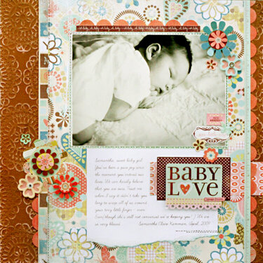 *Baby Love* BasicGrey HOPSCOTCH + Core&#039;dinations