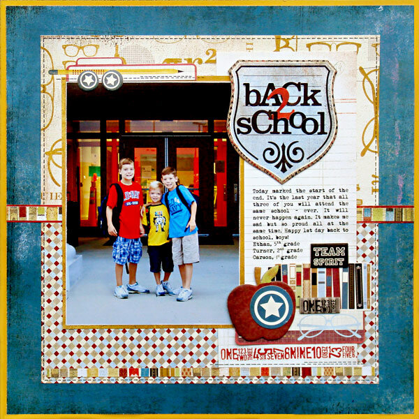 *Back 2 School* NEW BasicGrey OXFORD