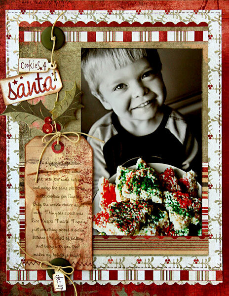 *cookies for Santa* - Scrapbook.com Wassail Kit!!
