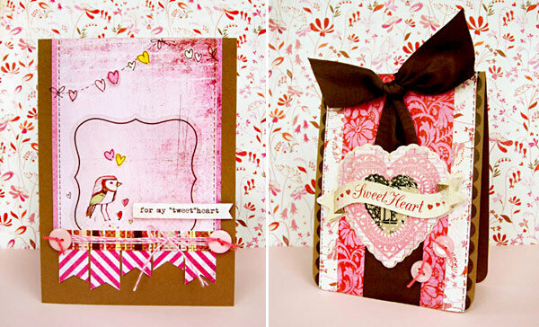 *Valentine Cards* NEW BasicGrey KISSING BOOTH