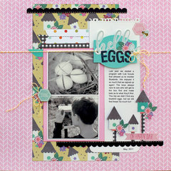 *Hello Eggs* Photo Play Paper BLOOM + SEEDS of KINDNESS