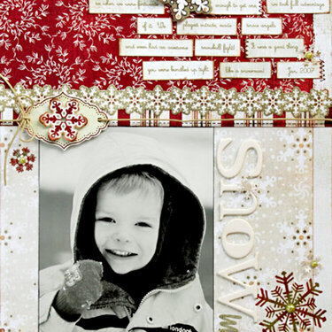 *SNOWman* - Scrapbook.com Wassail Kit!!