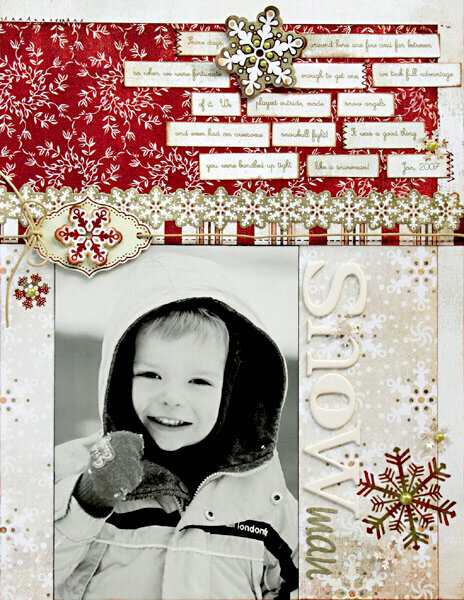 *SNOWman* - Scrapbook.com Wassail Kit!!