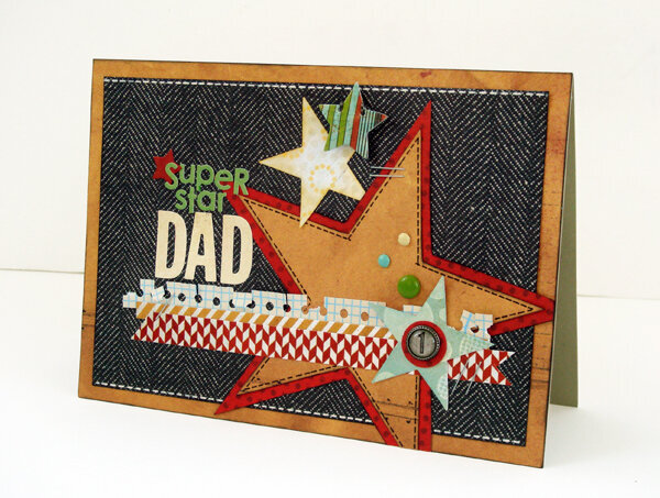 *Super Star Dad* Happy World Card Making Day!