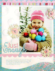 *Just Enough* Scrapbook & Cards Today Winter '08