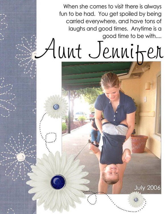 Aunt Jennifer