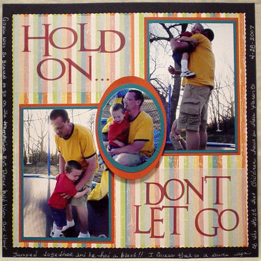 Hold On...Dont&#039; Let Go