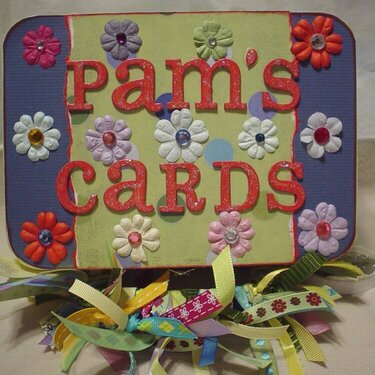 Pam&#039;s Card Box - Front