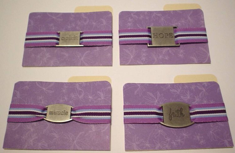 Purple Folders