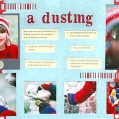 A dusting