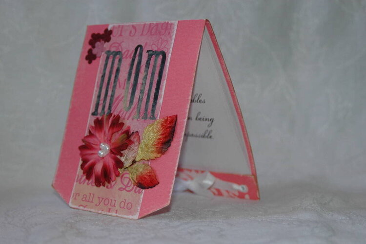 Mothers Day Matchbook Card