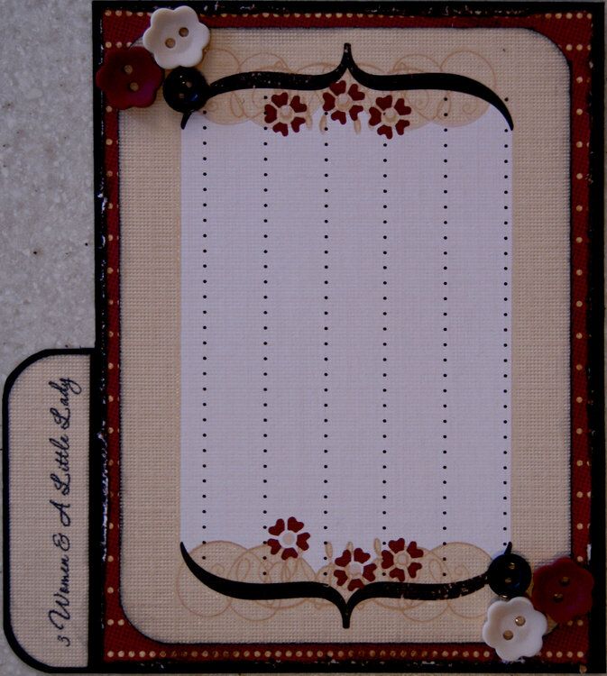 4 GENERATIONS JOURNAL CARD