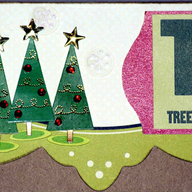 Trees Christmas Card