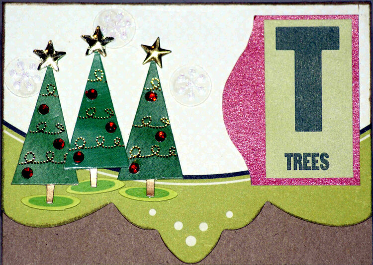 Trees Christmas Card