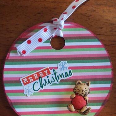 Christmas tag for DisneyLisa&#039;s Christmas Stack swap