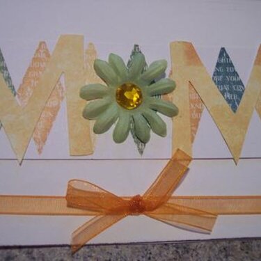 Mother&#039;s Day card for Imagine.Lilacs card for soldiers swap