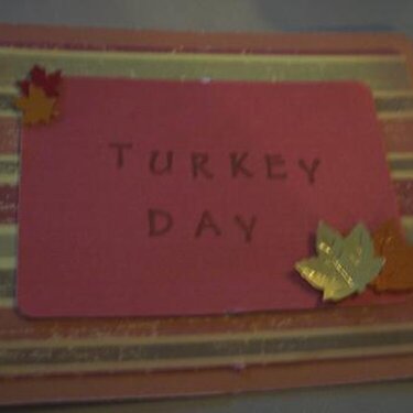 Turkey Day Title Block