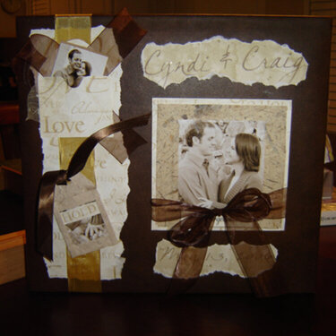 craig and cyndy&#039;s guest book cover