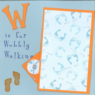 W is for Wobbly Walking (ABC Baby swap)