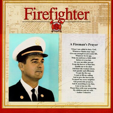A Fireman&#039;s Prayer