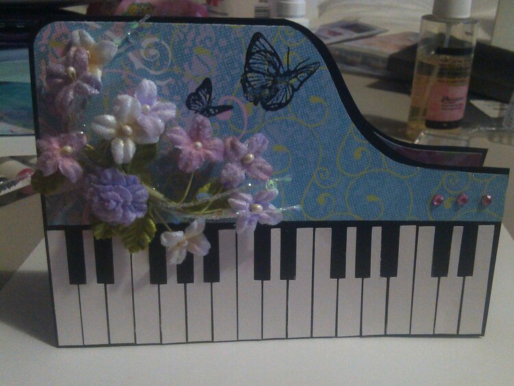Piano card