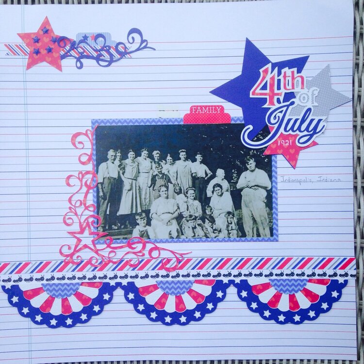 Bell family fourth of July 1921