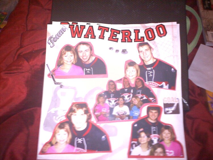 Waterloo Blackhawks Hockey pg 1