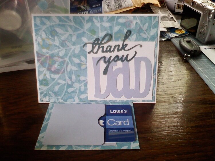 Father&#039;s Day Card with Gift Card