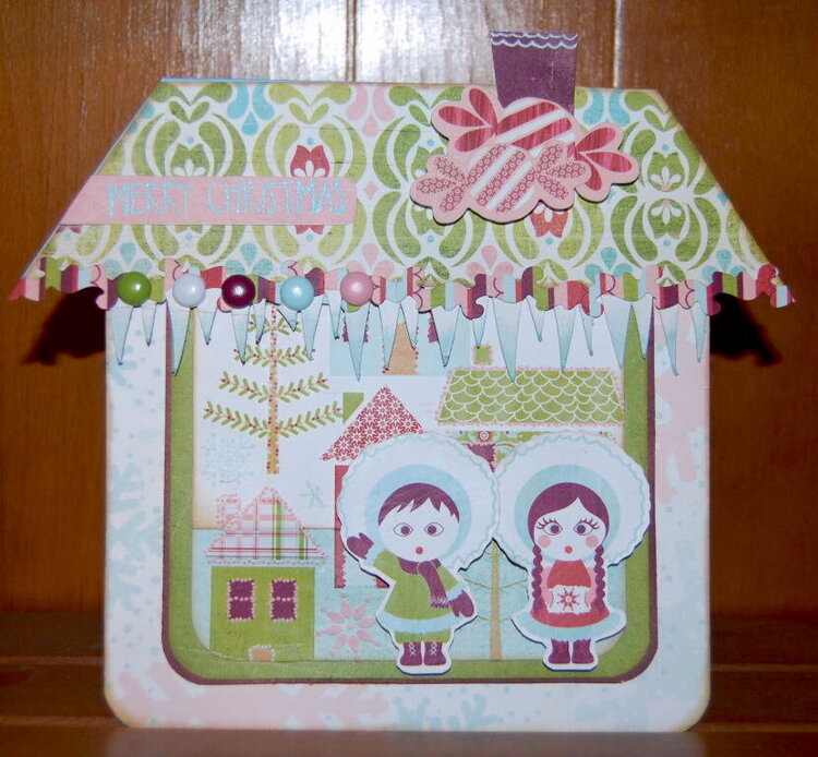 Christmas House Card