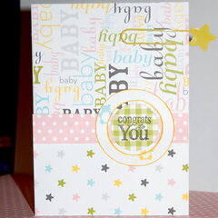 "Baby" Card - American Crafts