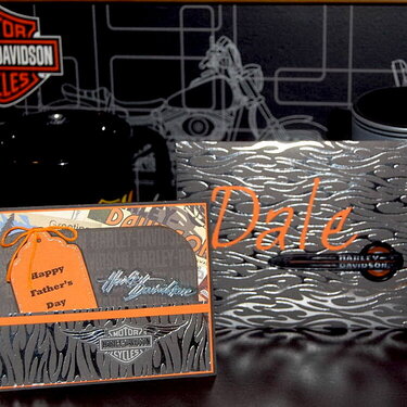 Harley-Davidson Father&#039;s Day Card and Envelope