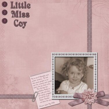 Little Miss Coy