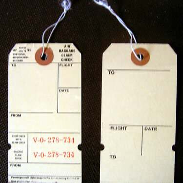 Airline/To-From tags