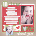 10 things I love about you