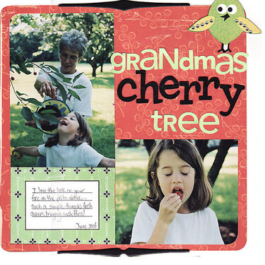 grandma&#039;s cherry tree