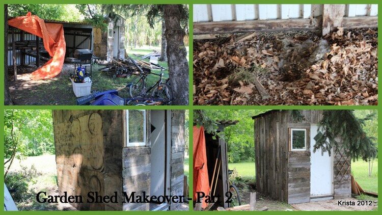 POD #5 - Garden Shed Makeover - Part 2