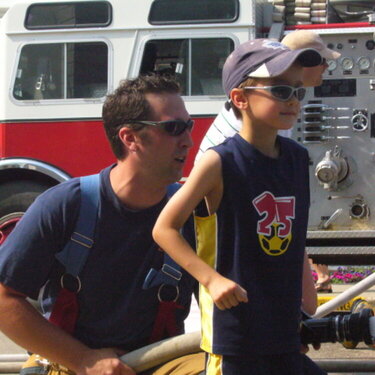 July 2 - Cody and Fireman Shaun