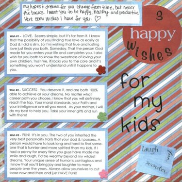 3 Wishes For My Kids