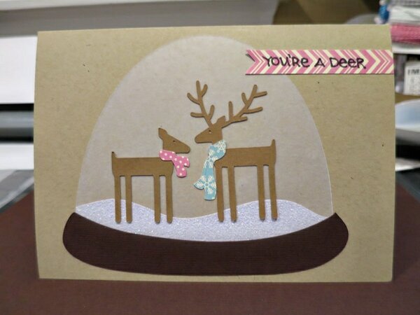 You&#039;re a Deer card