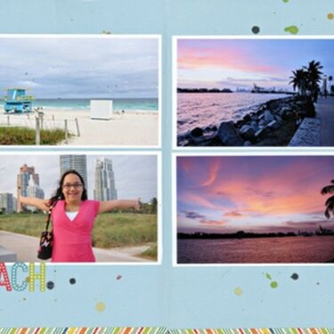 Colorful Miami Beach