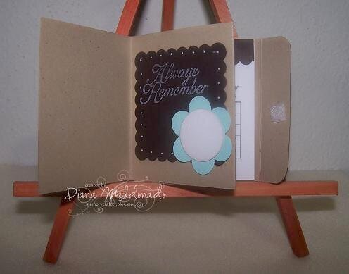 Mini calendar for the purse