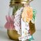 Embellished Gold Jar & Card