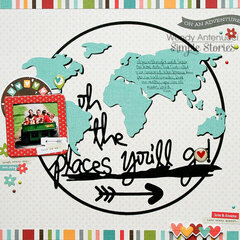 Oh the Places You'll Go **Simple Stories DT**